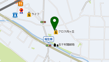 カットファクトリー クロス向ケ丘店の地図画像