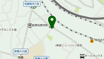 カットファクトリー 拝島店の地図画像