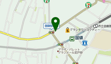 カットファクトリー 国領店の地図画像