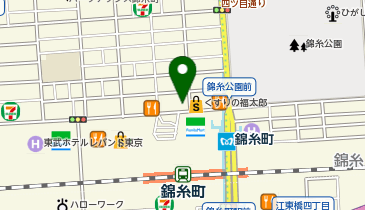 カットファクトリー 錦糸町店の地図画像