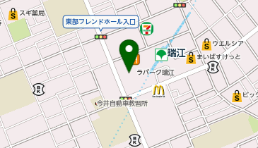 カットファクトリー ラパーク瑞江店の地図画像