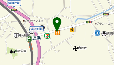 カットファクトリー 追浜店の地図画像