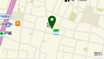 カットファクトリー 戸越銀座店の地図画像
