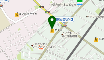 カットファクトリー ダイエー相武台店の地図画像