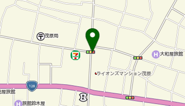 餃子の雪松 茂原店の地図画像