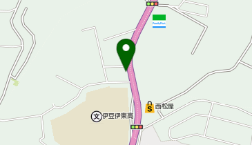 餃子の雪松 伊東店の地図画像