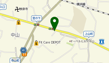 餃子の雪松 中山店の地図画像