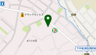 餃子の雪松 稲城平尾店の地図画像