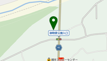 餃子の雪松 南アルプス店の地図画像