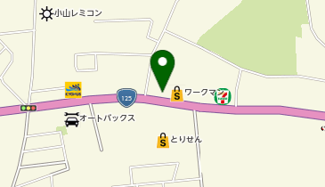 餃子の雪松 古河店の地図画像