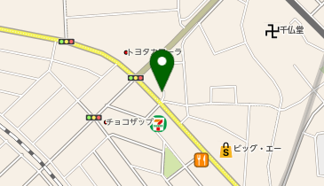 餃子の雪松 流山店の地図画像