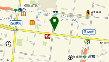 餃子の雪松 板橋店の地図画像