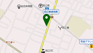 餃子の雪松 狛江店の地図画像