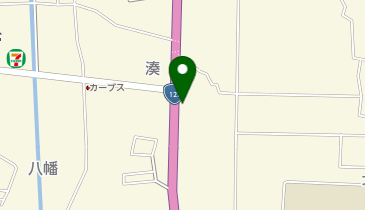 餃子の雪松 館山店の地図画像