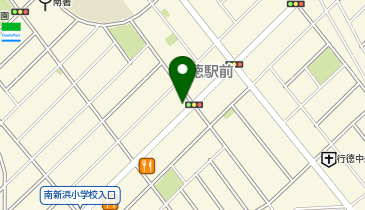 餃子の雪松 行徳店の地図画像