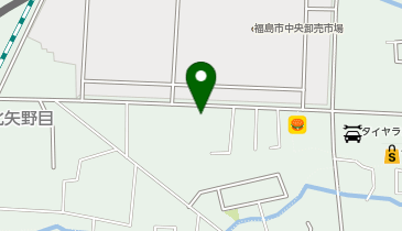 餃子の雪松 福島北矢野目店の地図画像