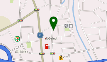 餃子の雪松 菊川店の地図画像