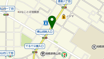 餃子の雪松 相模原店の地図画像