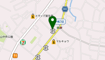 西日本シティ銀行 中尾出張所の地図画像