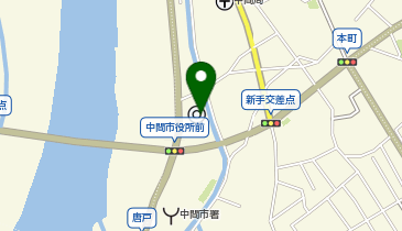 西日本シティ銀行 中間市役所出張所の地図画像
