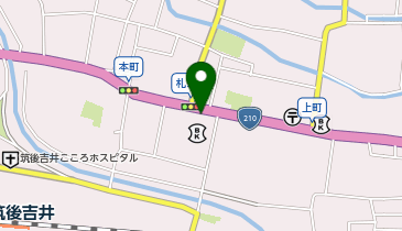 西日本シティ銀行 吉井支店の地図画像