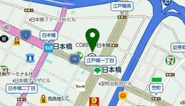西日本シティ銀行 東京支店の地図画像
