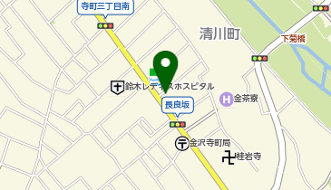 伝説のすた丼 金沢店【FC・デリバリー専門】の地図画像