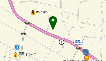 伝説のすた丼 水戸渡里店の地図画像