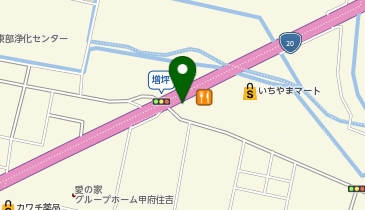 伝説のすた丼 甲府店【FC】の地図画像