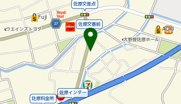 伝説のすた丼 横須賀佐原店【FC】の地図画像