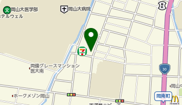伝説のすた丼 岡山店【FC・デリバリー専門】の地図画像