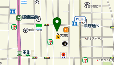 MACKINTOSH LONDON 岡山天満屋の地図画像
