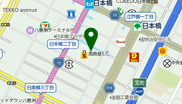 MACKINTOSH LONDON 高島屋日本橋店の地図画像