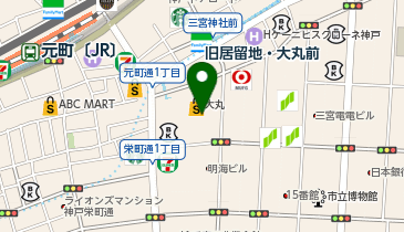 MACKINTOSH LONDON 大丸神戸店の地図画像
