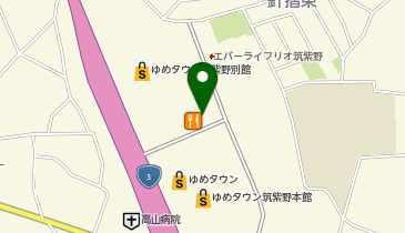 ちふれ ゆめタウン筑紫野店の地図画像
