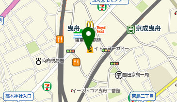 ちふれ イトーヨーカドー曳舟店の地図画像