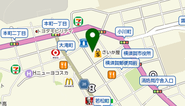 ちふれ さいか屋横須賀ショッピングプラザの地図画像