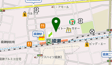 ちふれ イトーヨーカドー綾瀬店の地図画像