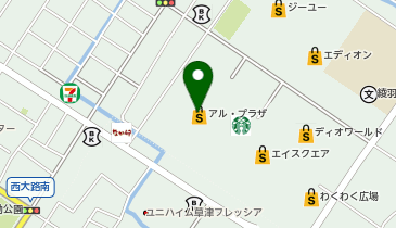 ちふれ 平和堂アルプラザ草津店の地図画像