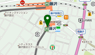 ちふれ 小田急藤沢の地図画像