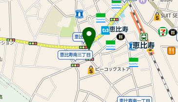 名代富士そば 代官山店の地図画像