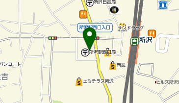 パソコン教室アビバ 所沢校の地図画像
