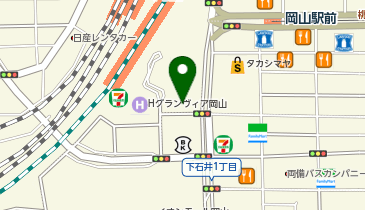 パソコン教室アビバ 岡山駅前校の地図画像