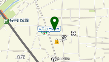 からあげやカリッジュ 松山立花店の地図画像