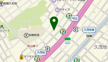 からあげやカリッジュ沖縄松山店の地図画像