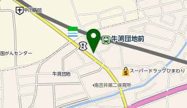からあげやカリッジュ東温店の地図画像