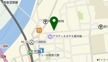 からあげやカリッジュ三国店の地図画像
