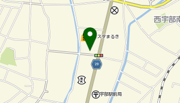 からあげやカリッジュ宇部西宇部店の地図画像