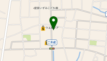 からあげやカリッジュ茨城本店の地図画像
