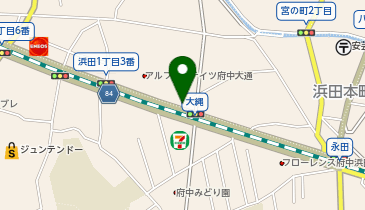 からあげやカリッジュ 府中店の地図画像